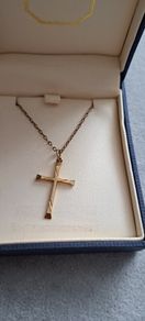 9ct gold Cross necklace