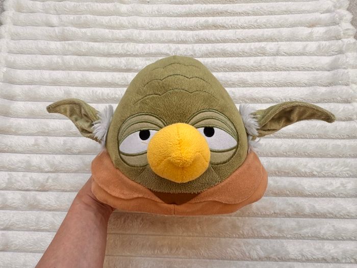 Star Wars Angry Birds Plush Master Yoda 2013 Used approx. 20 cm. Please see photos