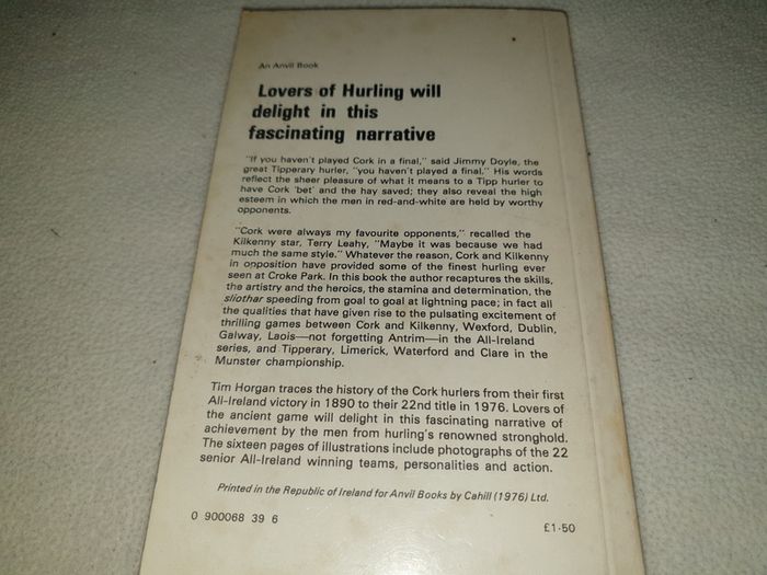 Cork's Hurling Story From 1980 For Sale Here