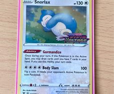 Snorlax 131/185 Vivid Voltage Stamped Promo Pokemon Card