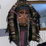 Antique Navajo Indian Head Figurine Image 2