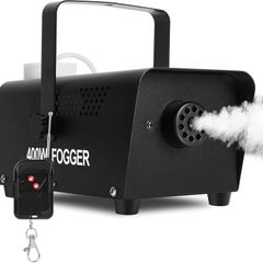Party Smoke Machine with Wireless Remote Control,500W Smoke Machine,Compact Fog Machine,Powerful Party Smoke Machine for Fog Mist Effects,2000CFM Fog,for Parities Weddings Holidays Halloween