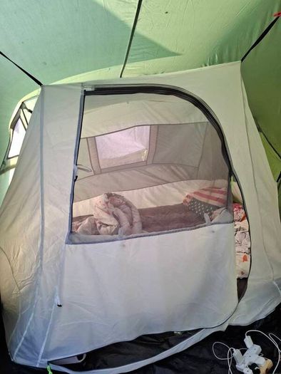 2 bedroom tent.