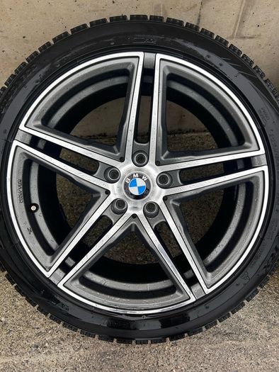 Genuine BMW Borbet XRT-8018 18" Alloys & Tyres - 5x112,  Like New, New Tyres