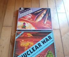 Rare vintage nuclear war board game