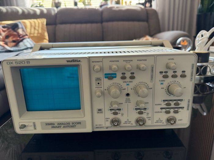 Oscilloscope Metrix OX 520 B 20MHz Analog