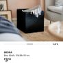 New ikea kallax drona 4 boxes black 3.5e each Image 4
