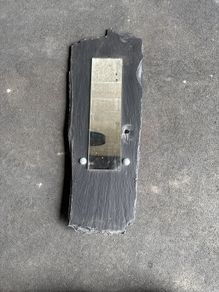 Black Slate with Mirror