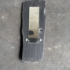 Black Slate with Mirror