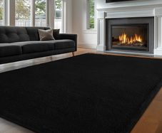 Carpet Rugs Living Room Large 160x230, Grey Rug for Bedroom Washable Area Rug Anti Slip Fluffy Rug Shaggy Cream Carpets Extra Large Rugs for Living Room Kids Room