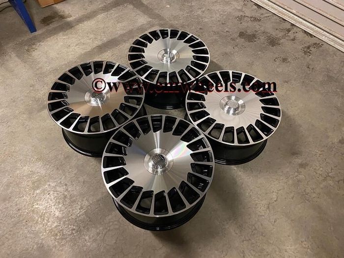 19 20" Inch Maybach Style Alloy Wheels Mercedes C E A S Class 5X112 W204 W205 W212 W213 W221 W222