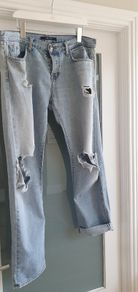 J BRAND SONNY - BLISSFUL - boyfriend style ripped jeans Sz 28 (Fit 12-14UK) - Rrp 229 dollars