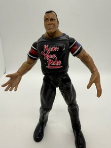 wwe the rock action figure