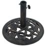 Umbrella Base Black and Bronze 9 kg 40 cm Cast Iron Image 5