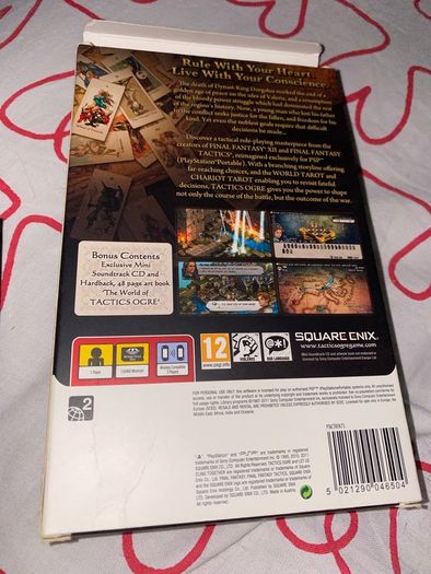 Sony PSP Tactics Ogre
