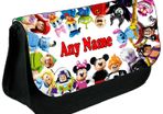 Disney Lego Minifigures Personalized Pencil Case Make up bag with your own name on it! / back to school stationery