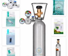 Professional CO2 Set for Planted Aquariums with Full 8L Cylinder