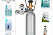 Professional CO2 Set for Planted Aquariums with Full 2L Cylinder