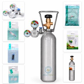 Professional CO2 Set for Planted Aquariums with Full 2L Cylinder