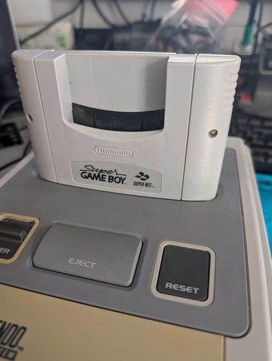 Nintendo SNES - Authentic Nintendo Super Game Boy Adapter - #424