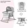 Kinderkraft LOVI 3 in 1 Baby Crib Travel Cot Rocker Image 5