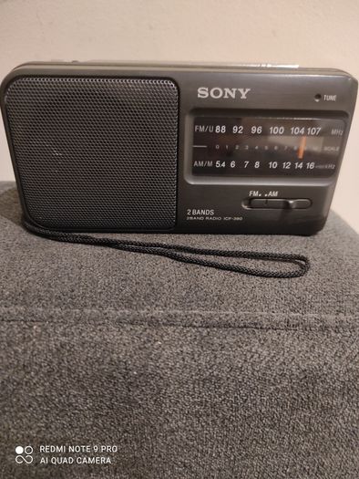 Sony vintage portable radio