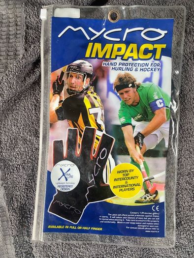 Mycro Impact Hurling/Hockey Glove. Left. Small