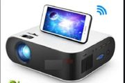 12000 Projector Smart LED HD 1080P Home Cinema With Airplay WiFi Built ANDROID