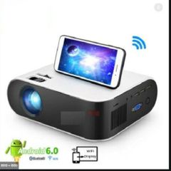 12000 Projector Smart LED HD 1080P Home Cinema With Airplay WiFi Built ANDROID