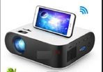 12000 Projector Smart LED HD 1080P Home Cinema With Airplay WiFi Built ANDROID