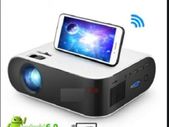 12000 Projector Smart LED HD 1080P Home Cinema With Airplay WiFi Built ANDROID