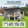3x3 Pop Up Gazebo with Sidewalls Image 3