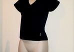 Dri Fit Navy Fitness Top from Nike 8-10