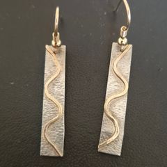 Silver & Gold Earrings