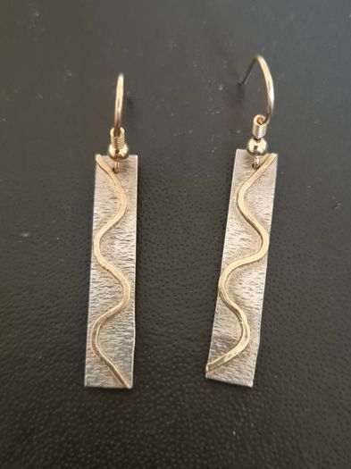Silver & Gold Earrings