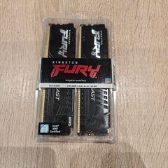 New Kingston Fury Beast Black 64GB Kit (2x32GB) DDR5 5600MHz CL40 Desktop RAM