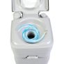 20L Portable Flush Outdoor Toilet for Camping Caravan Mobile Image 2