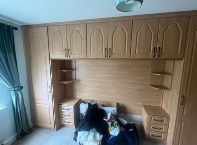Oak Veneer Wardrobes