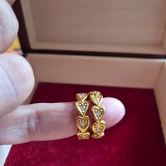 Vintage Hearts Irish Earrings