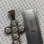 Sterling silver cross pendant Image 2