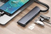 Connect Type-C to 3 USB 3.0+SD+TF Converter