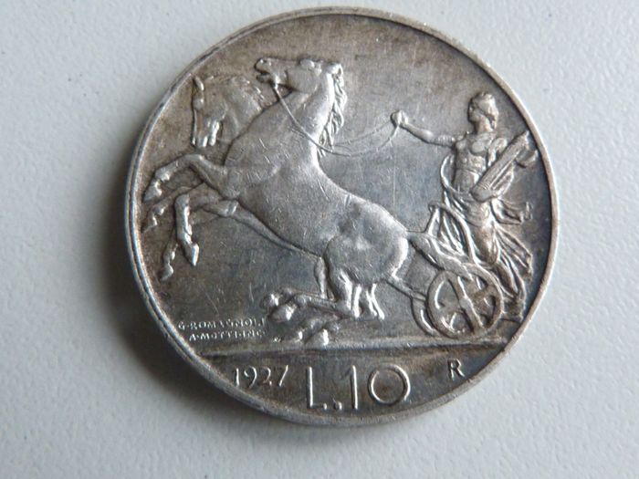 Italy silver 10 lire