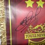 Steven Gerrard Signed Original Liverpool Gold Pennant Champions League 2005 Image 8