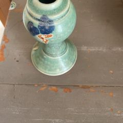 Richard Weston pottery candle holder