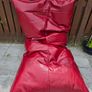 Bean bag giant, real leather. Image 7