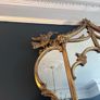 Large Antique Rococo Overmantel Mirror, Giltwood Statement Piece (150cm) Image 3