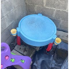 sand and water table
