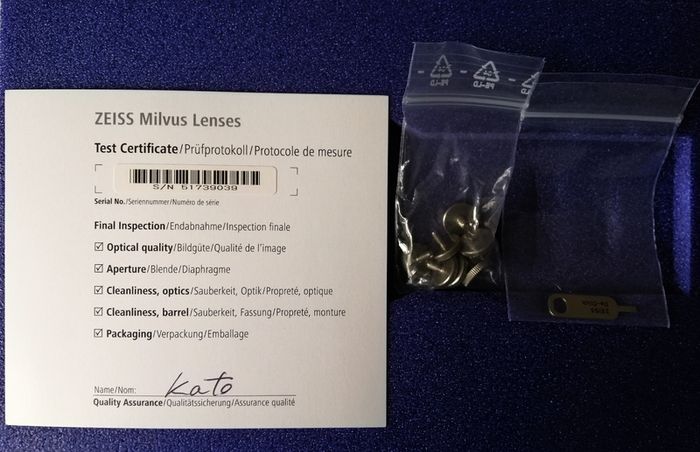 Zeiss Milvus Interlock 35mm/1,4 ZF.2 For M42 Manual Focus & Iris Nikon F