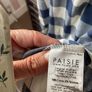 dress Bnwt paise asymmetrical gingham check dress size 10 Image 8