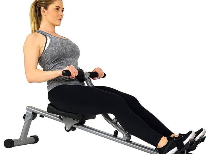 12 Adjustable Resistance Rowing Machine Rower w/ Digital Monitor (FREE POSTAGE)